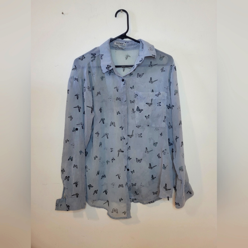 Garage butterfly blouse